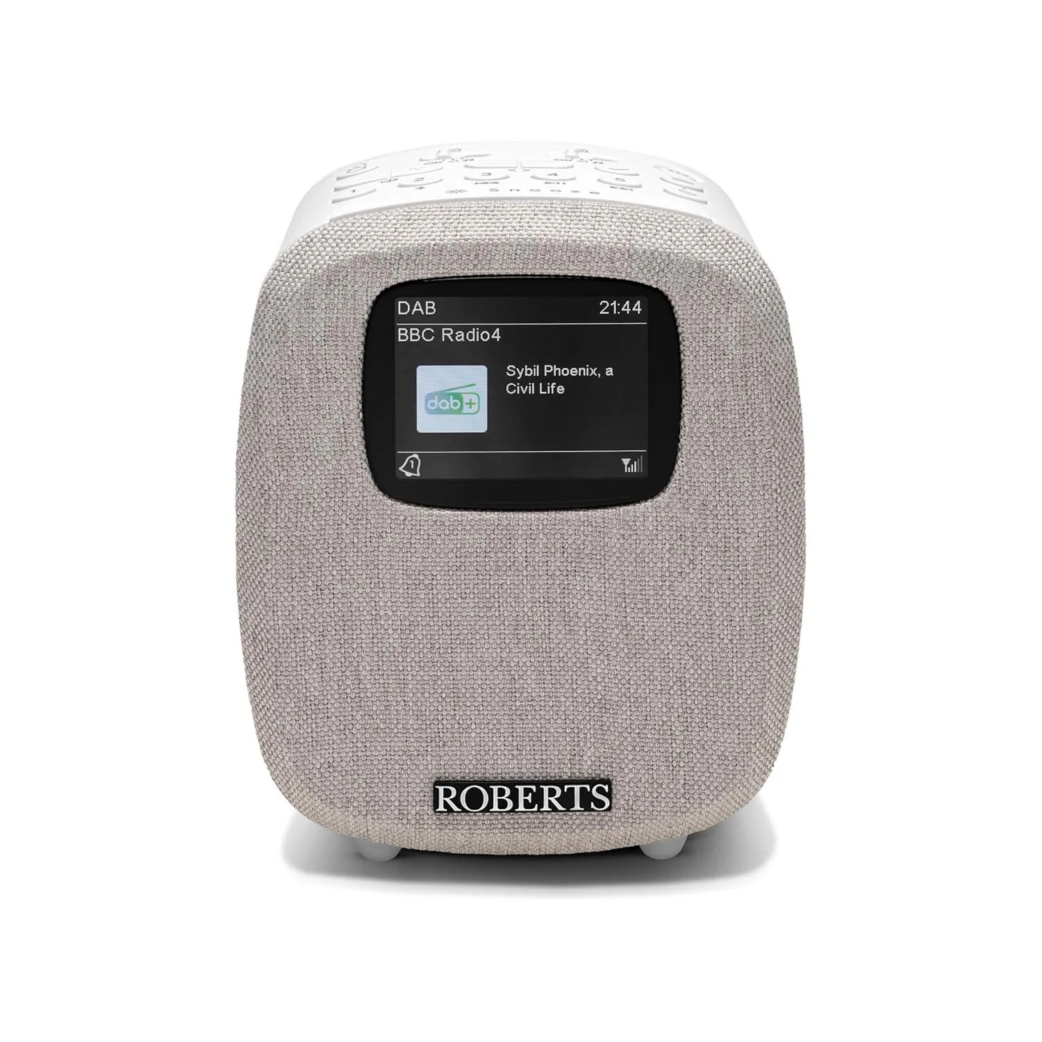 Roberts Ortus 5 DAB/DAB+/FM Alarm Clock Radio in White