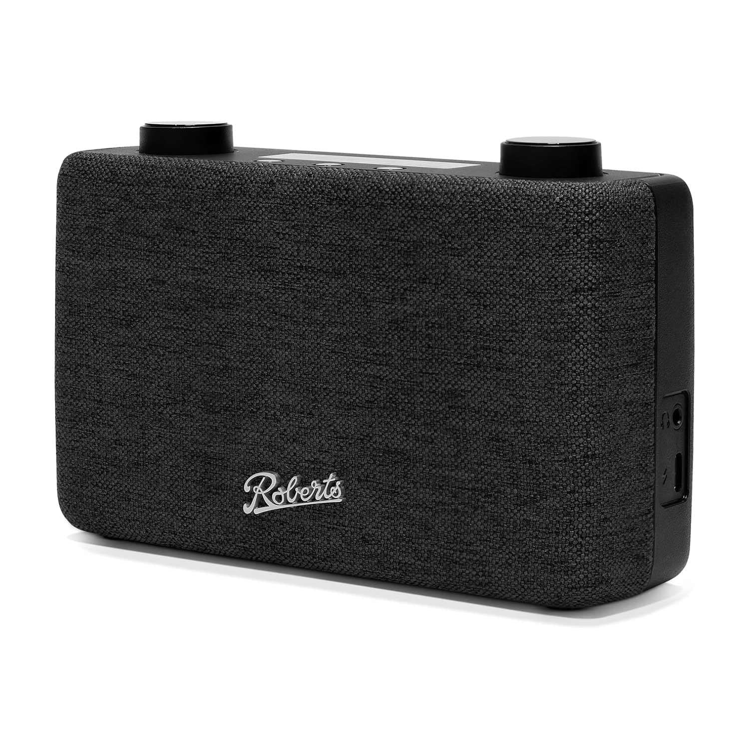 Roberts Play FM Radio, Black - Image 2
