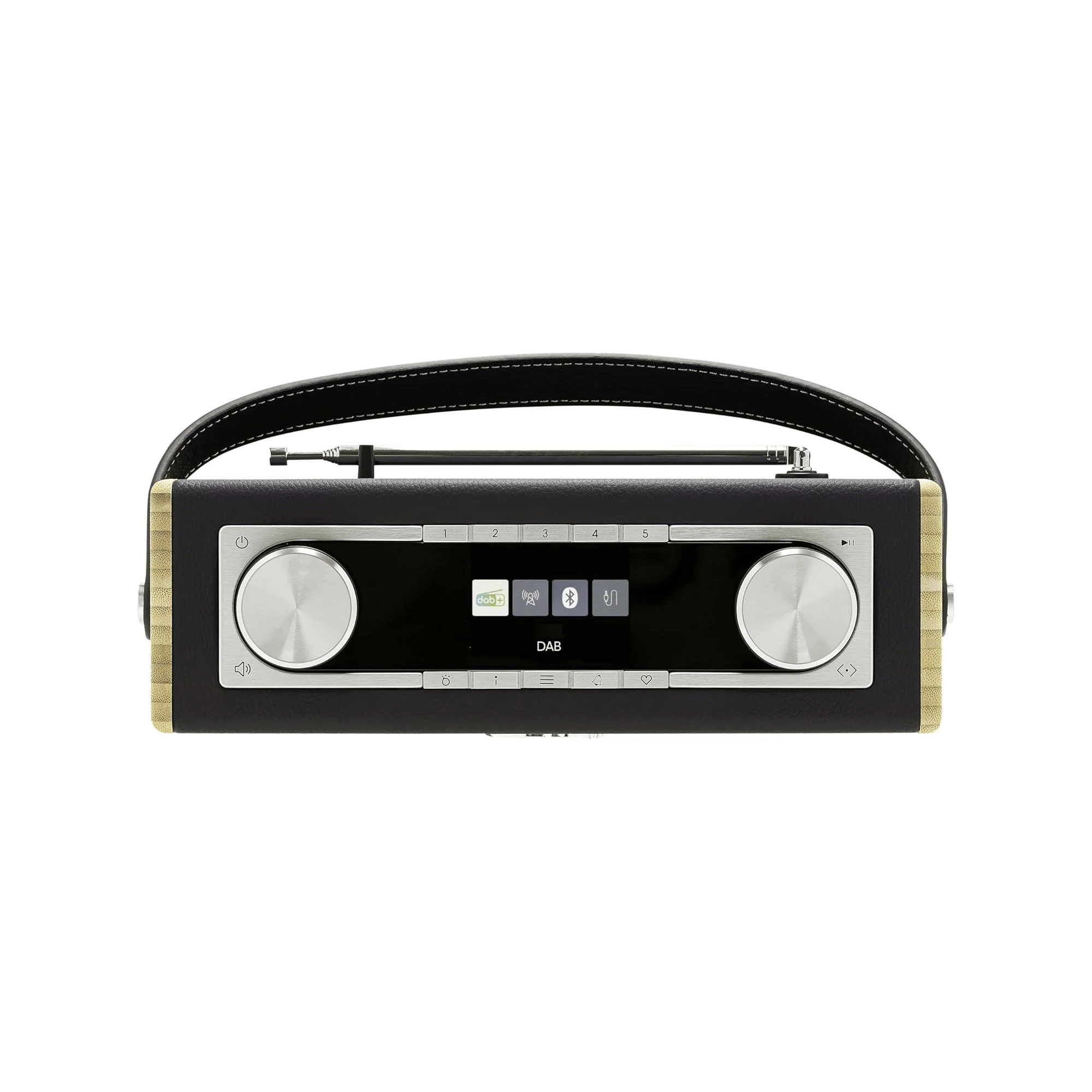 Roberts Rambler Classic DAB/FM Radio & Bluetooth Speaker, Navy Blue - Image 3