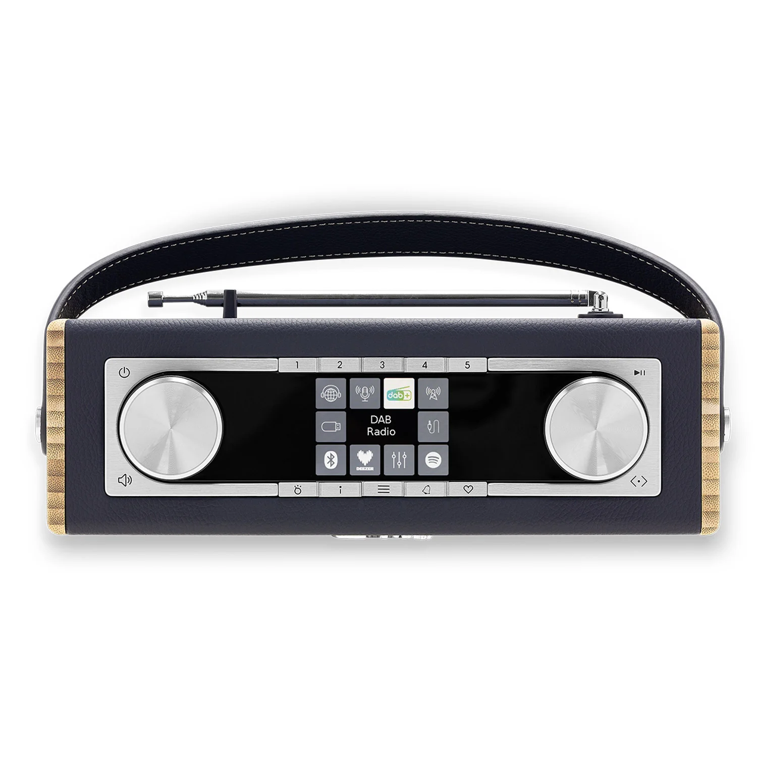 Roberts Rambler Max Stereo DAB/DAB+/FM/Internet Bluetooth Digital Radio in Navy Blue - Image 8