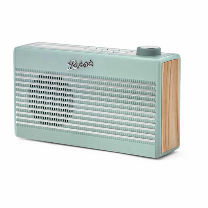 Roberts Rambler Mini Portable DAB Radio & Bluetooth Speaker in Duck Egg - Image 2