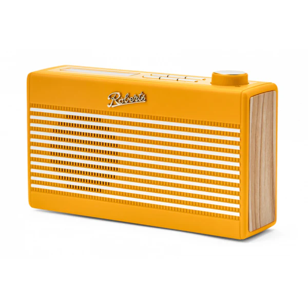 Roberts Rambler Mini Portable DAB Radio & Bluetooth Speaker in Sunburst Yellow - Image 2