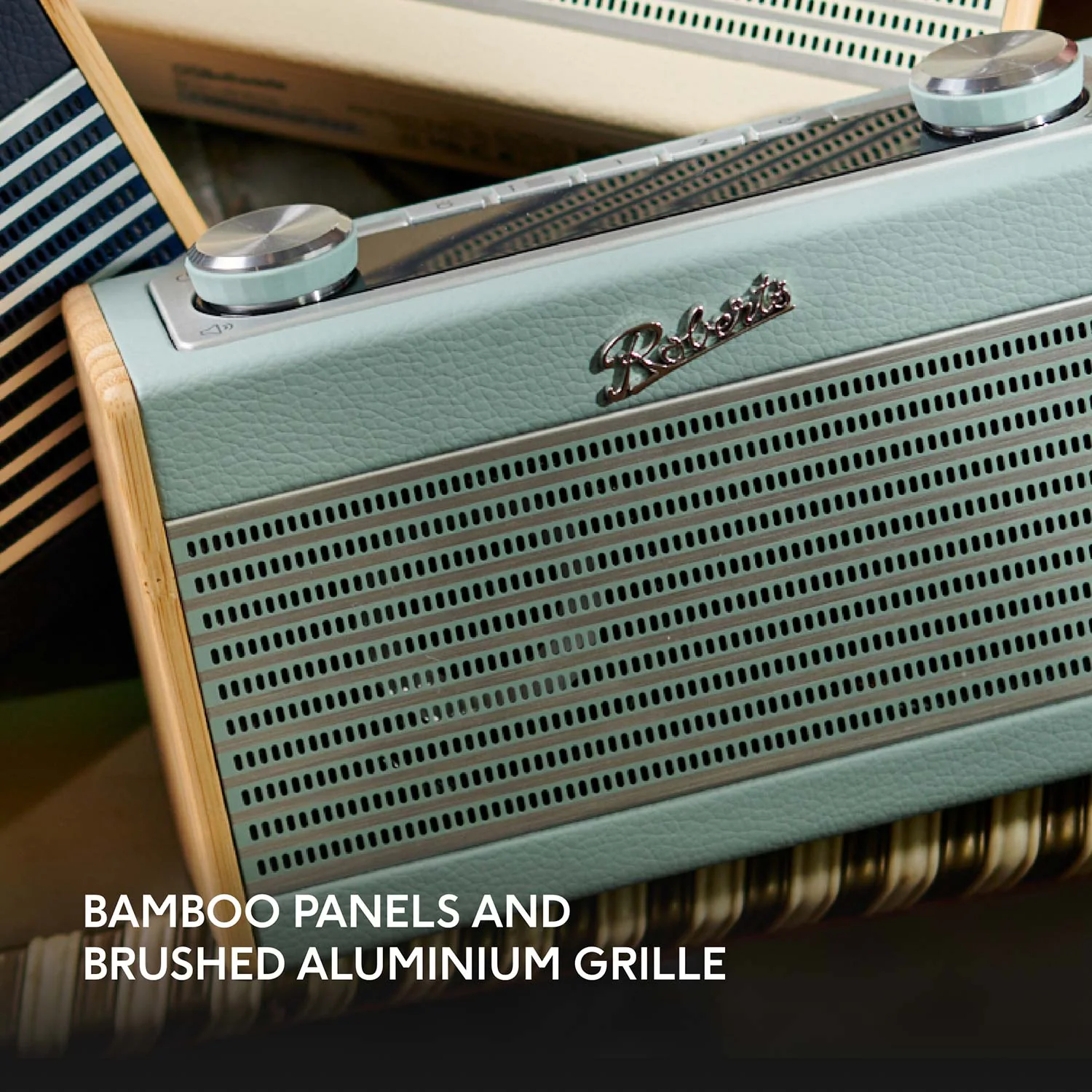 Roberts Rambler Uno DAB/DAB+/FM Bluetooth Digital Radio in Duck Egg - Image 4