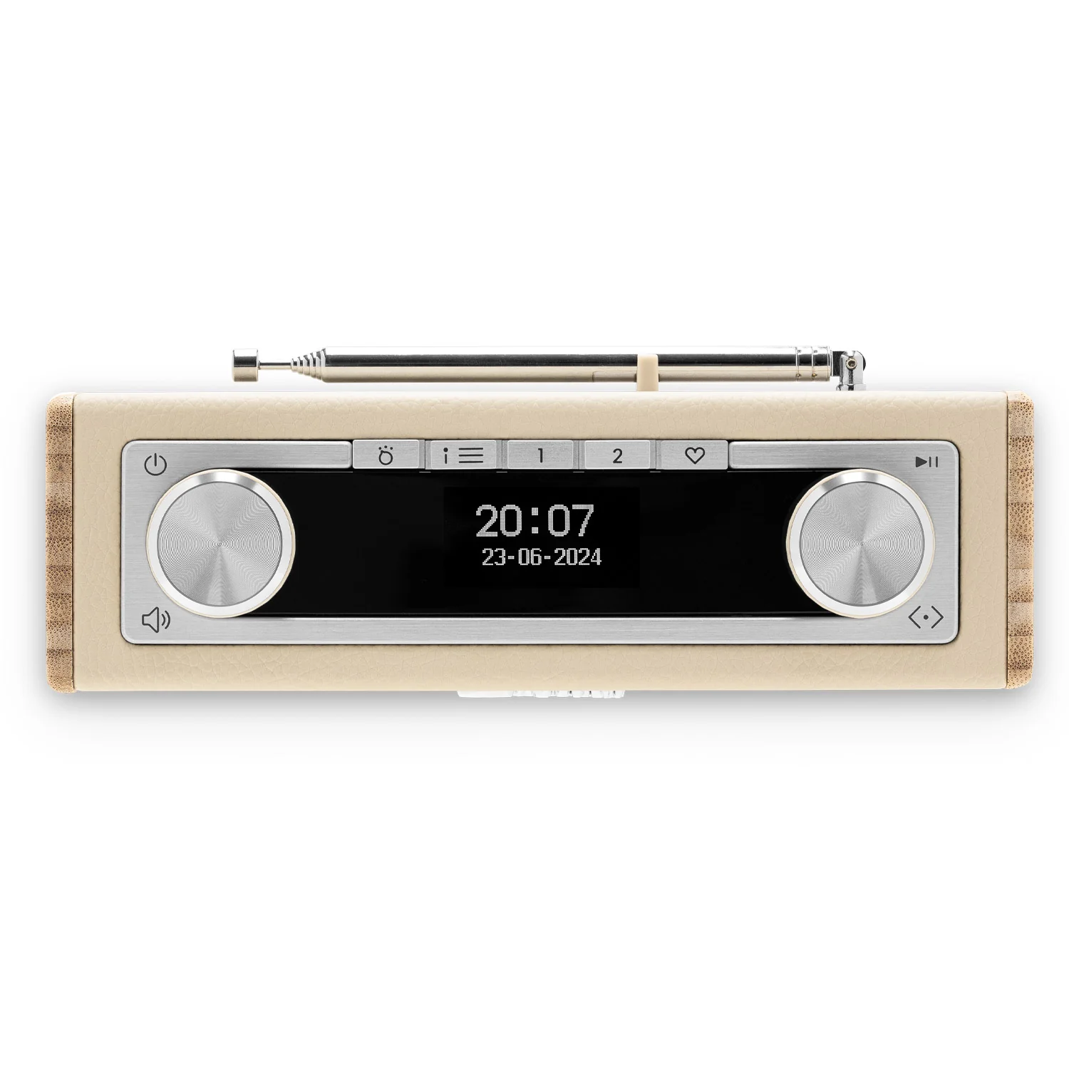 Roberts Rambler Uno DAB/DAB+/FM Bluetooth Digital Radio in Pastel Cream - Image 6