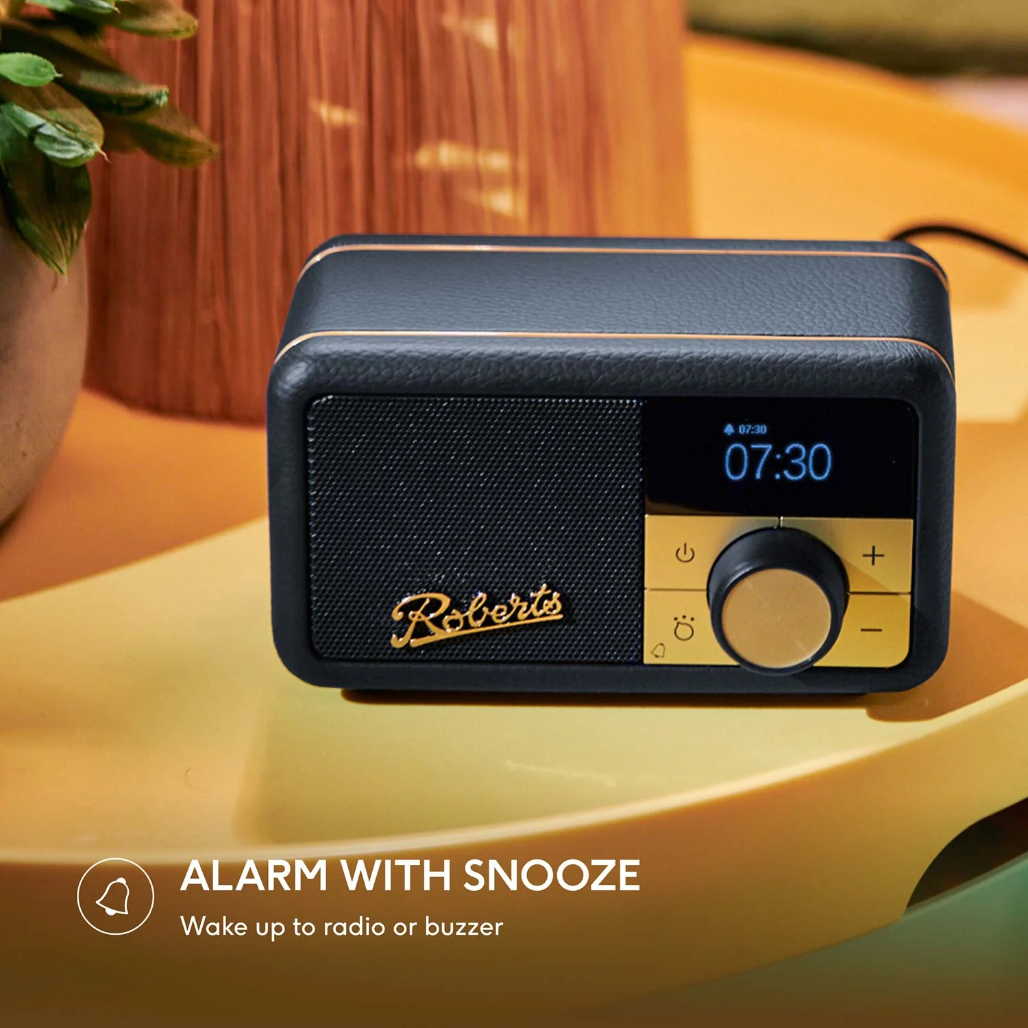 Roberts Revival Petite 2 DAB Radio & Portable Bluetooth Speaker in Midnight Blue - Image 4
