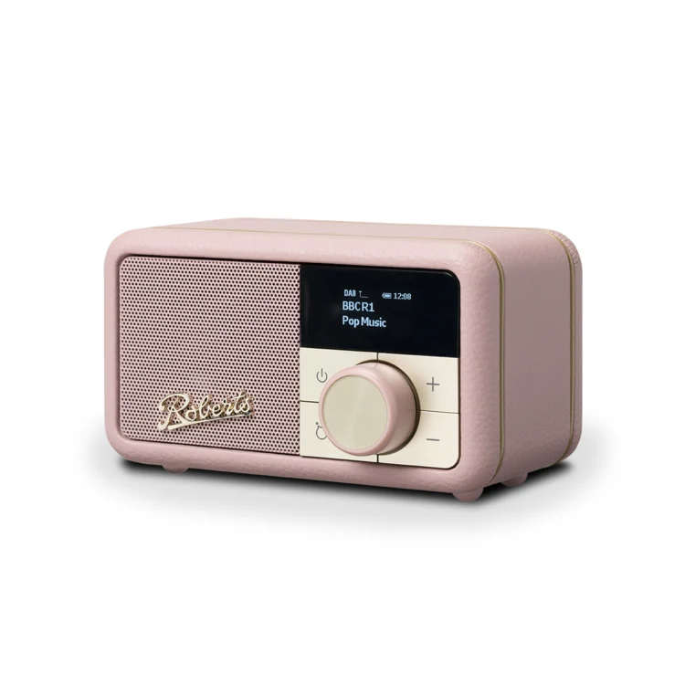 Roberts Revival Petite Portable DAB/FM Radio and Bluetooth Speaker in Dusky Pink - Image 2