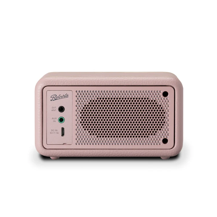 Roberts Revival Petite Portable DAB/FM Radio and Bluetooth Speaker in Dusky Pink - Image 3