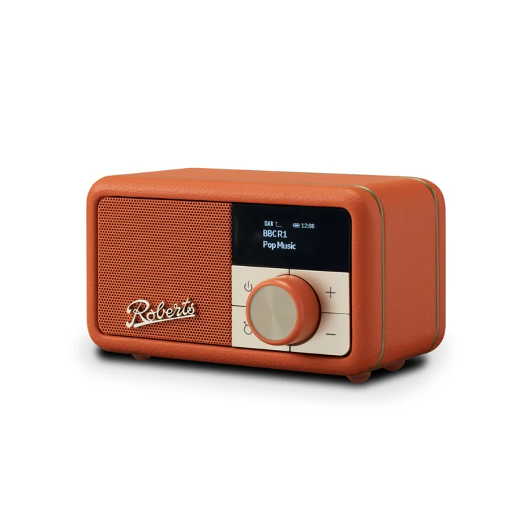 Roberts Revival Petite Portable DAB/FM Radio and Bluetooth Speaker in Pop Orange - Image 2