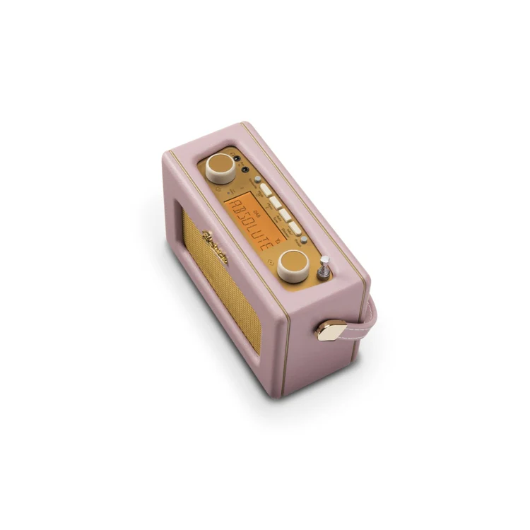 Roberts Revival Uno BT DAB/DAB+/FM radio with Bluetooth in Dusky Pink - Image 4