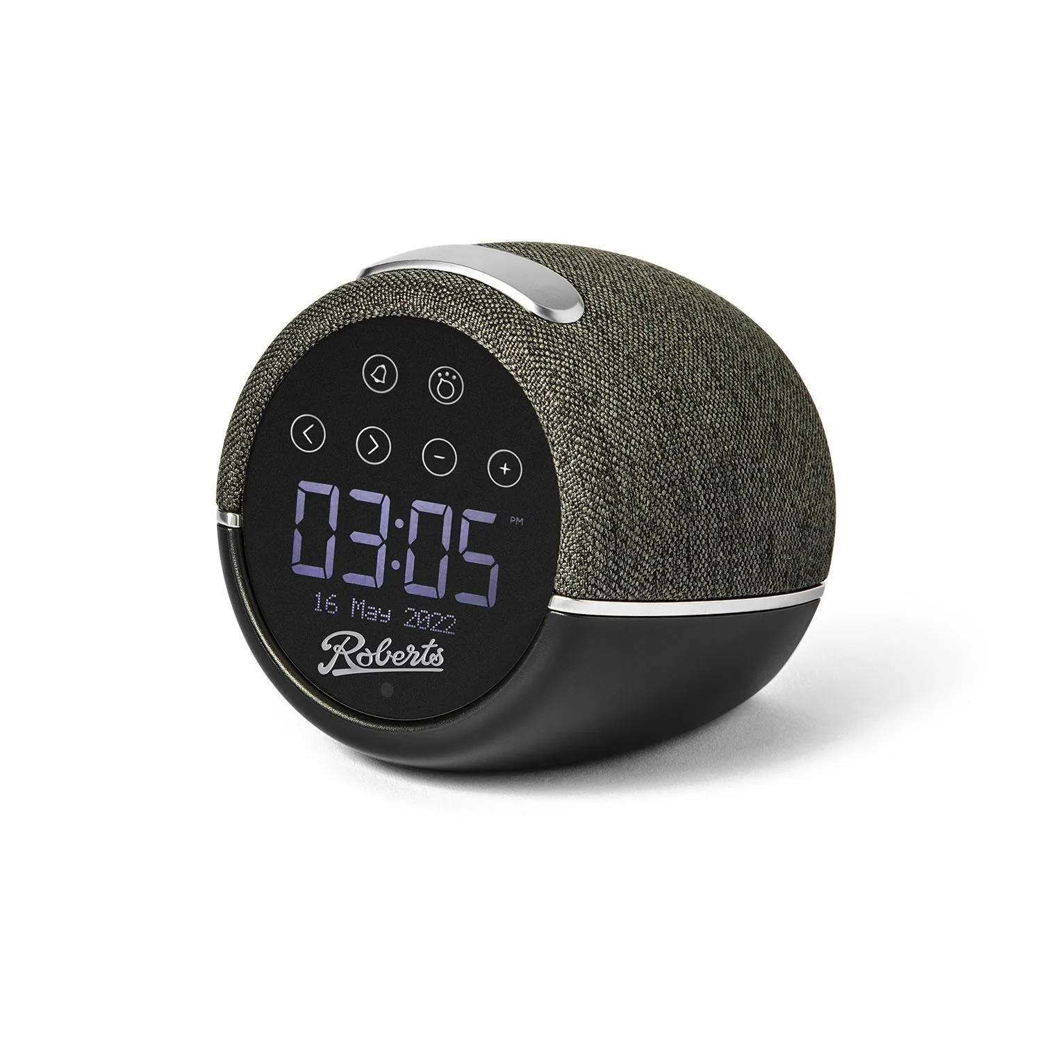 Roberts Zen Plus DAB Radio Alarm Clock & Bluetooth Speaker in Black - Image 2