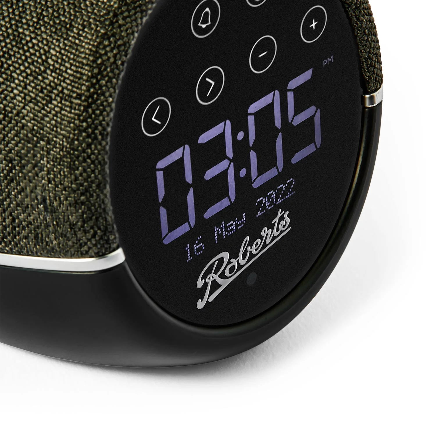 Roberts Zen Plus DAB Radio Alarm Clock & Bluetooth Speaker in Black - Image 3