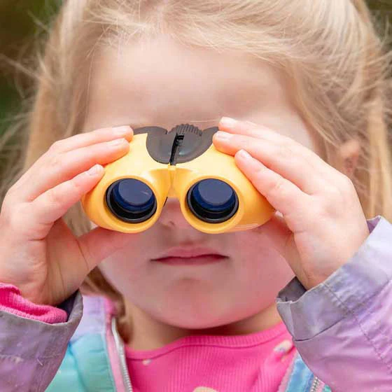 RSPB Puffin Jr 8×21 Children's Binoculars - Soft Yellow - Image 3
