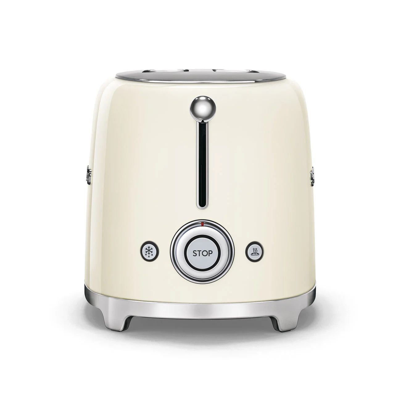 Smeg 2 Slice Toaster in Cream - Image 2