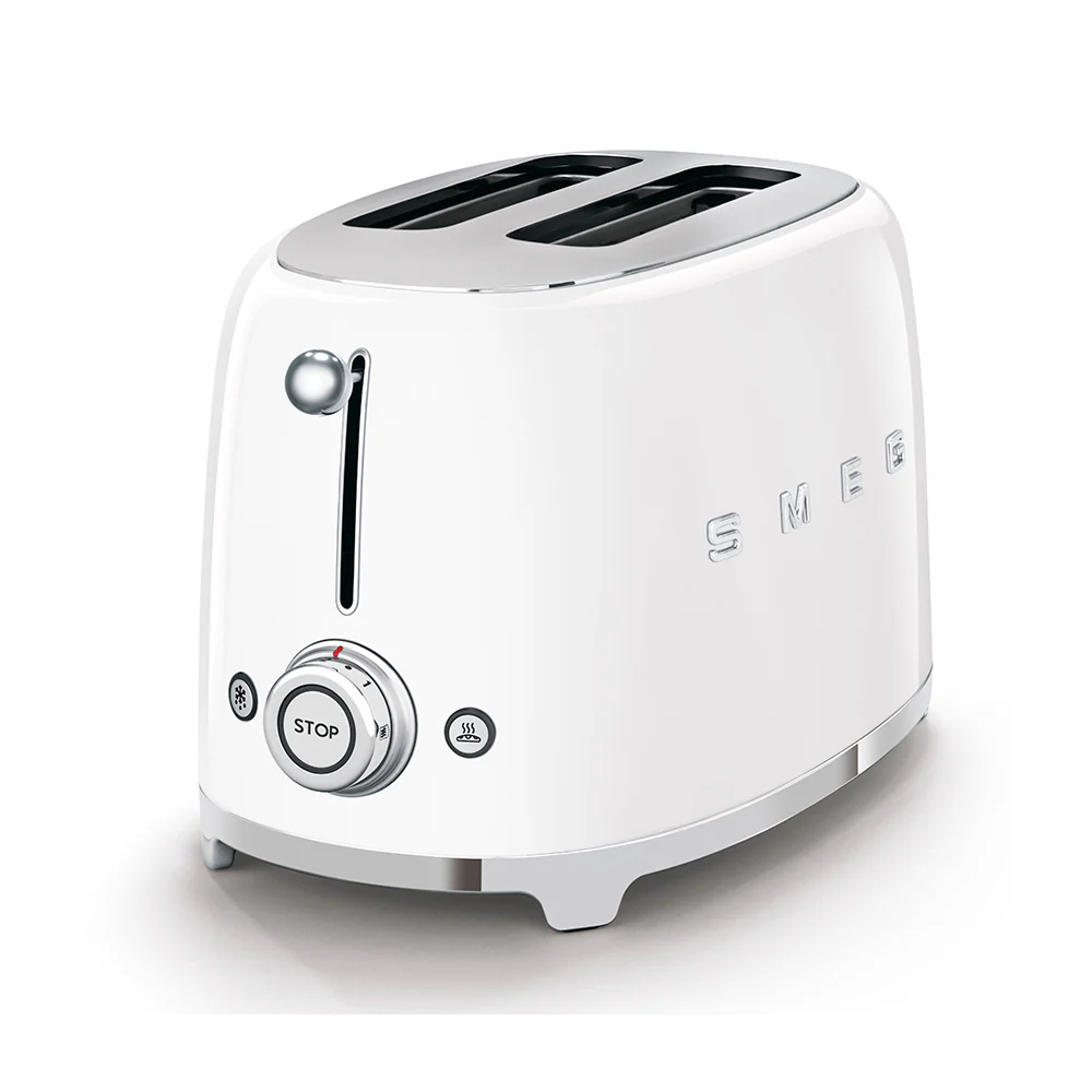 Smeg 2 Slice Toaster in White - Image 2