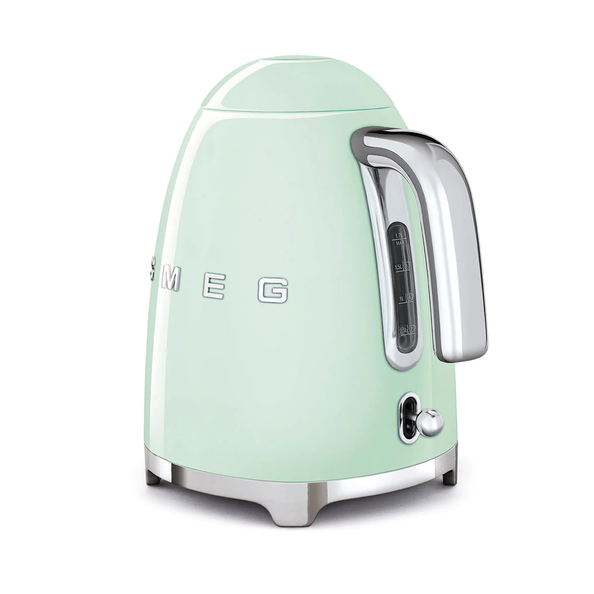 Smeg 4-Slice Toaster & KLF03 Kettle Set in Pastel Green - Image 3