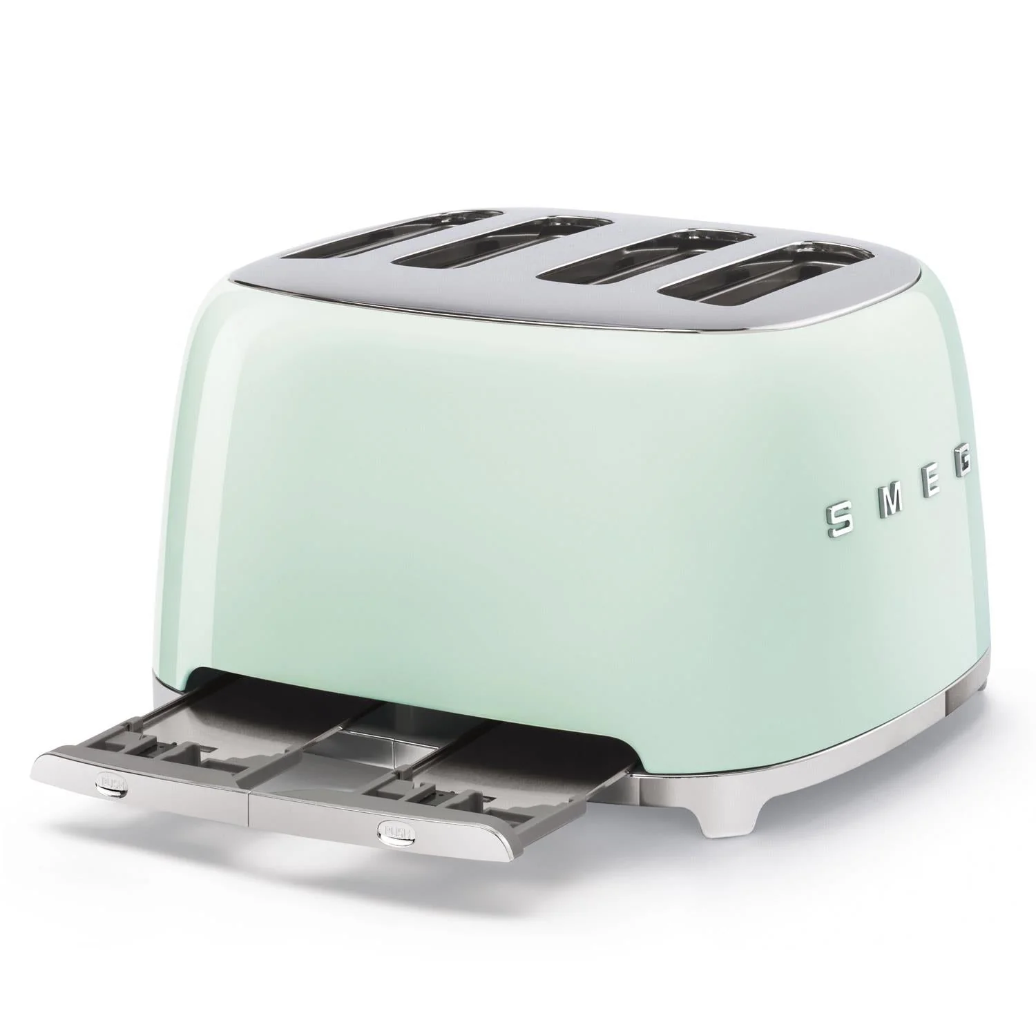 Smeg 4-Slice Toaster & KLF03 Kettle Set in Pastel Green - Image 5
