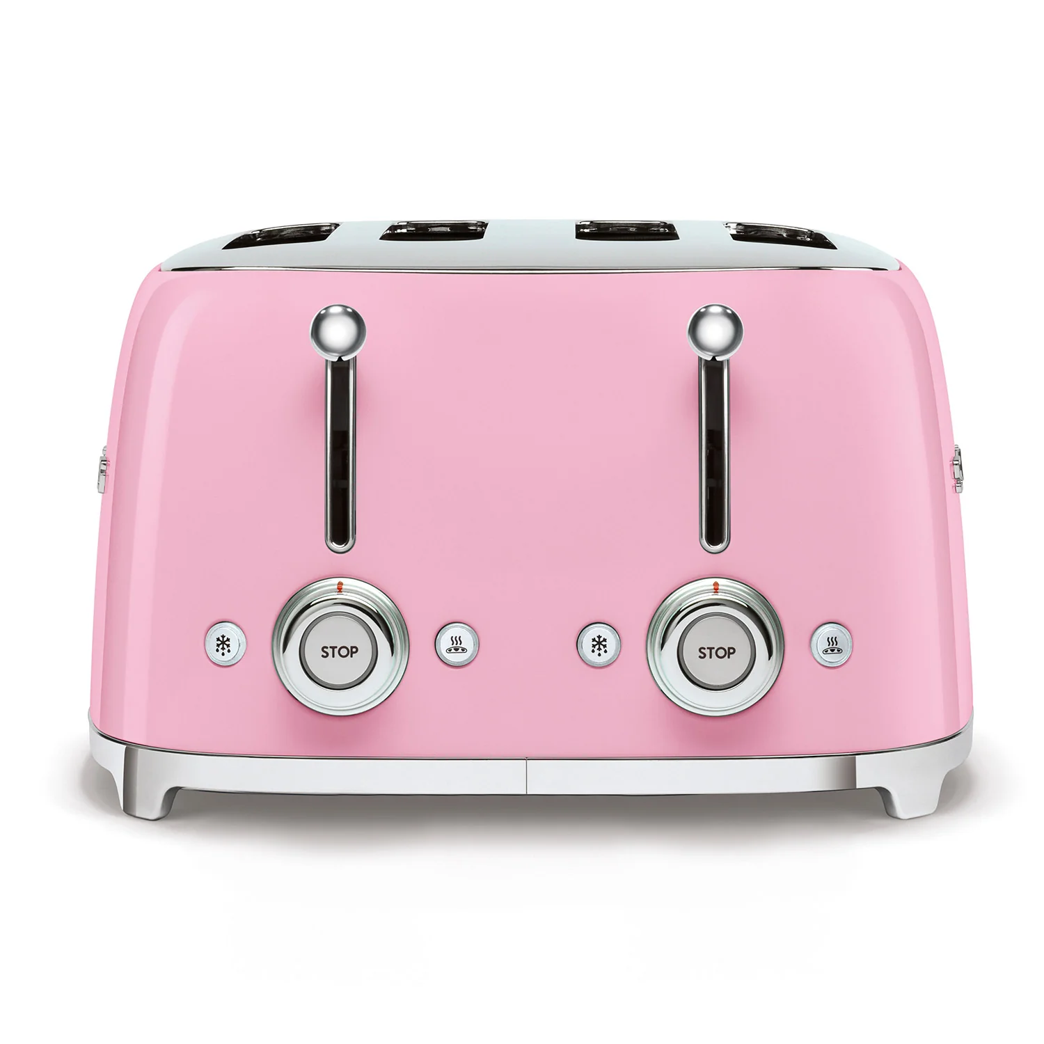Smeg 50s Retro-Style 4 Slice Toaster in Pink - Image 2