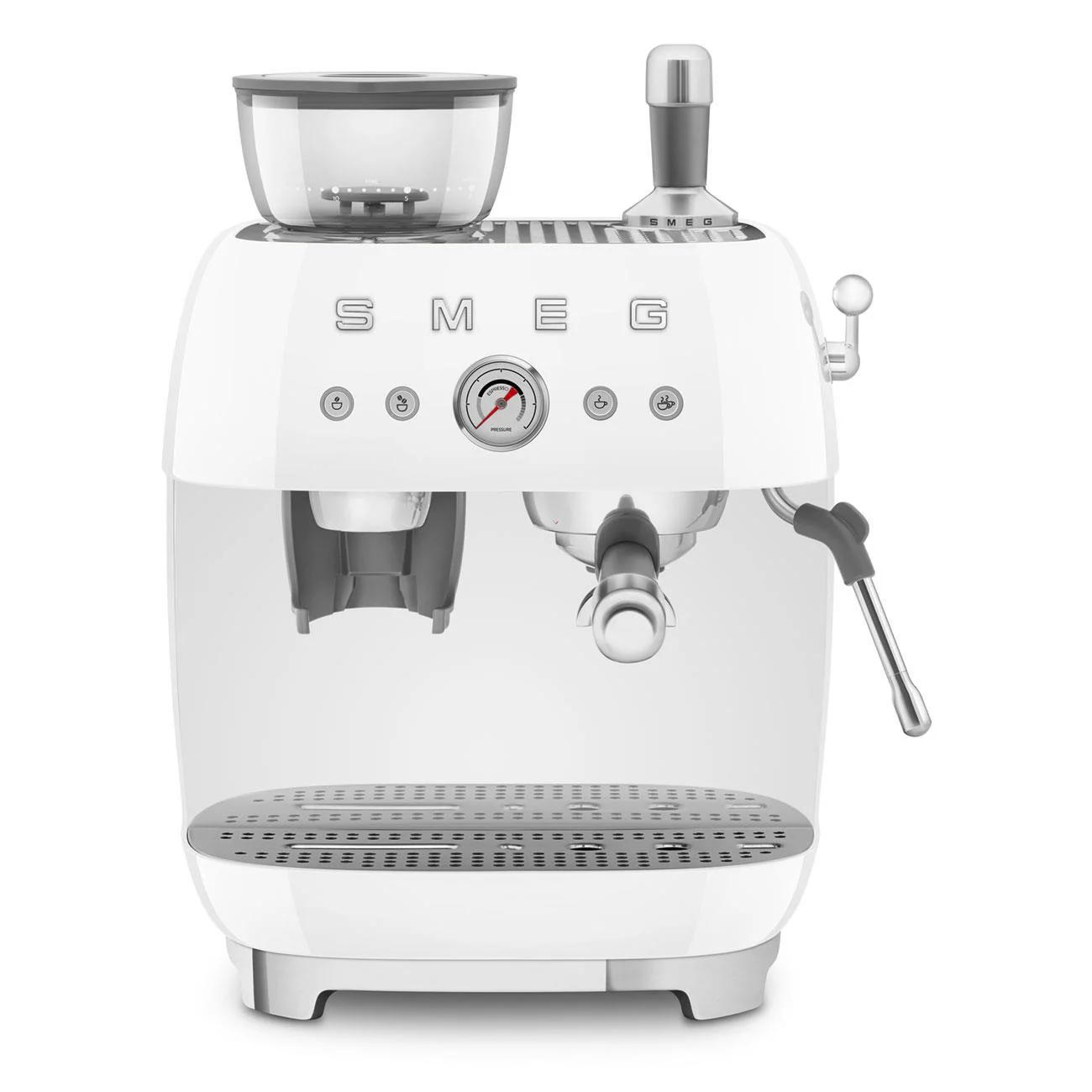Smeg EGF03 Espresso Coffee Machine in White