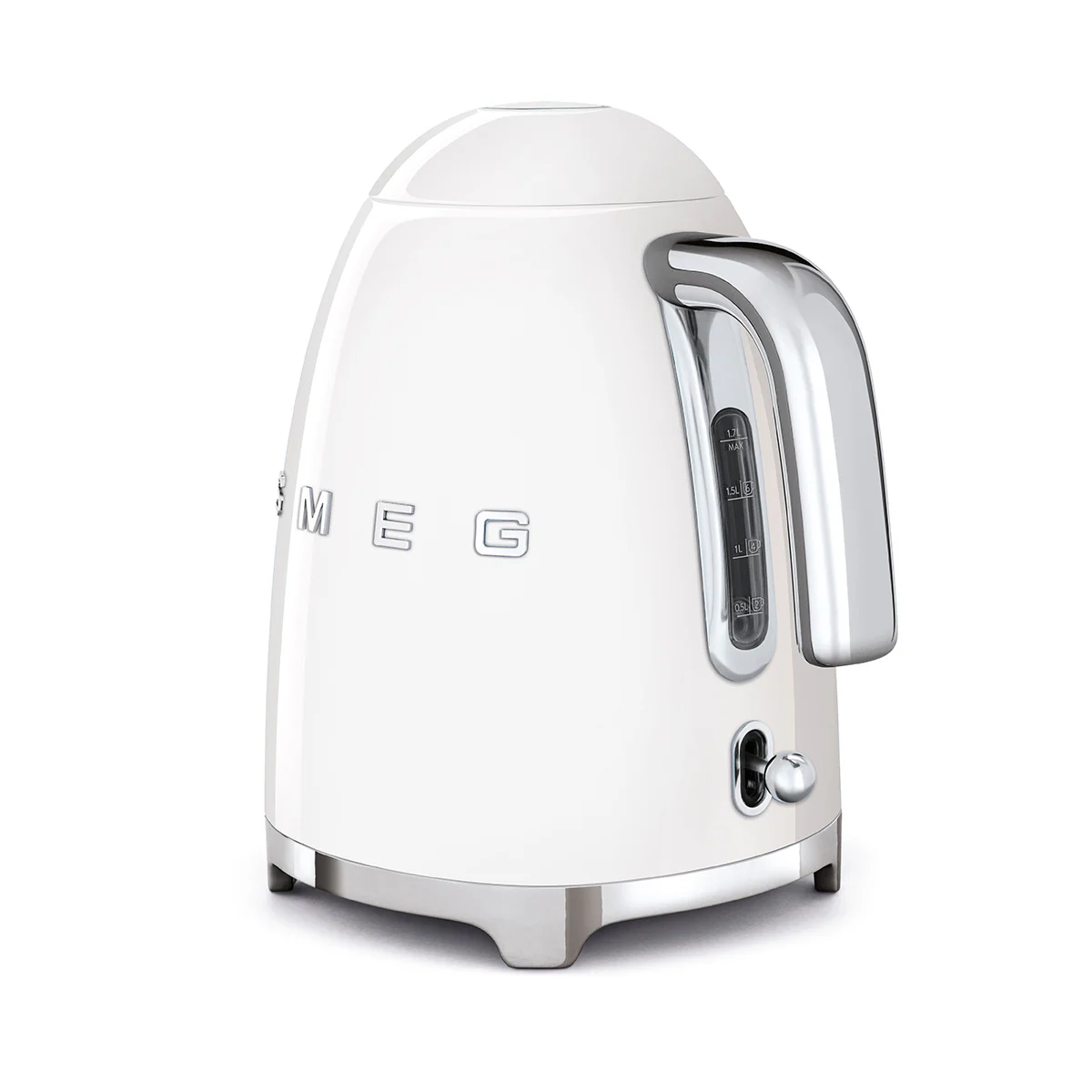 Smeg KLF03WHUK 50s Retro Style 1.7L Jug Kettle in White - Image 3