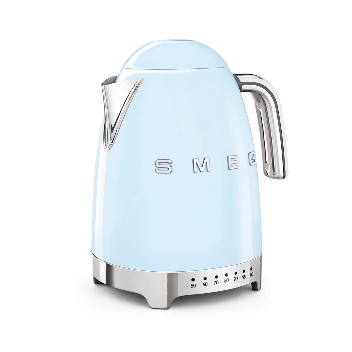 Smeg KLF04PBUK Retro Style 1.7L Jug Kettle in Pastel Blue - Image 2