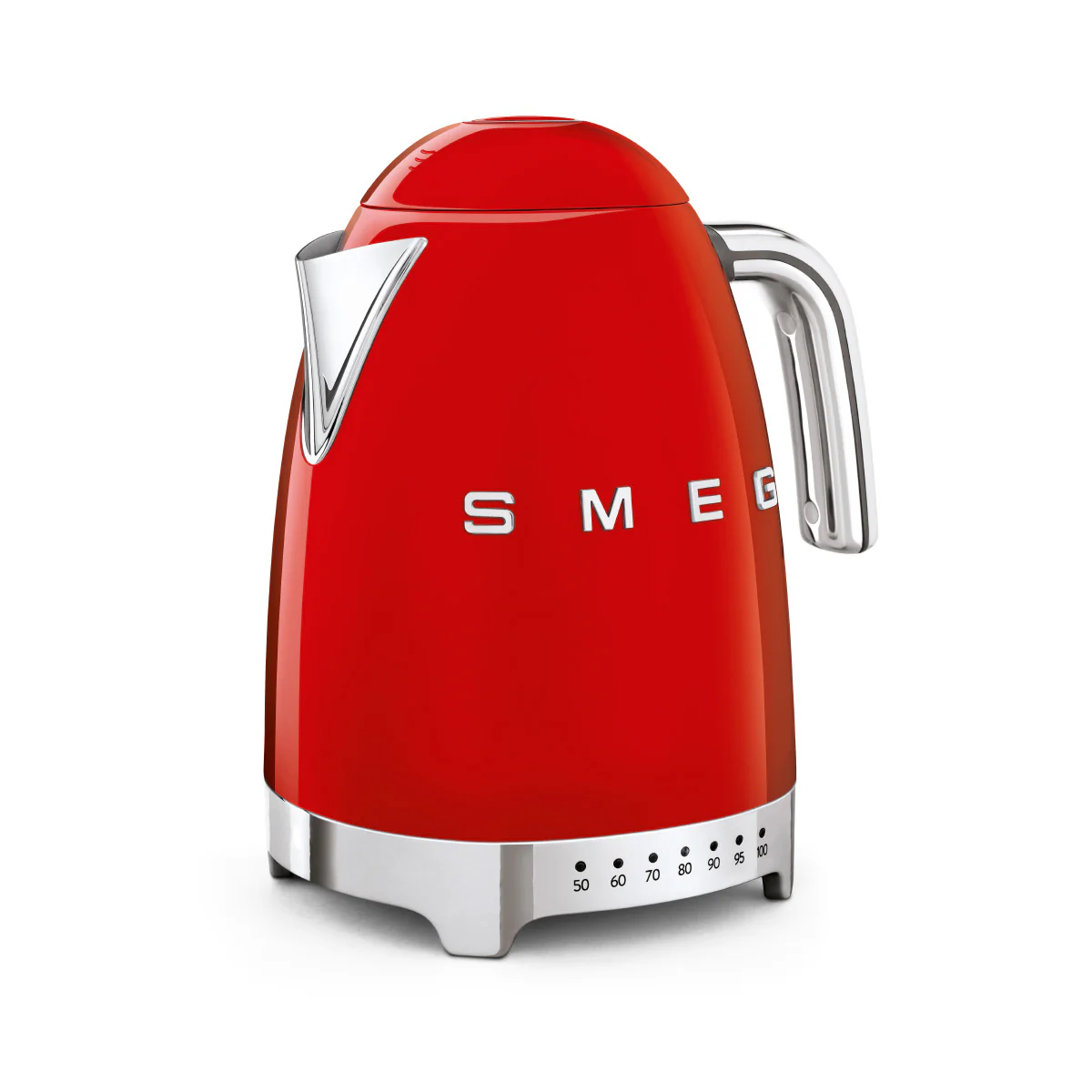 Smeg KLF04RDUK Retro Style 1.7L Jug Kettle in Red - Image 2