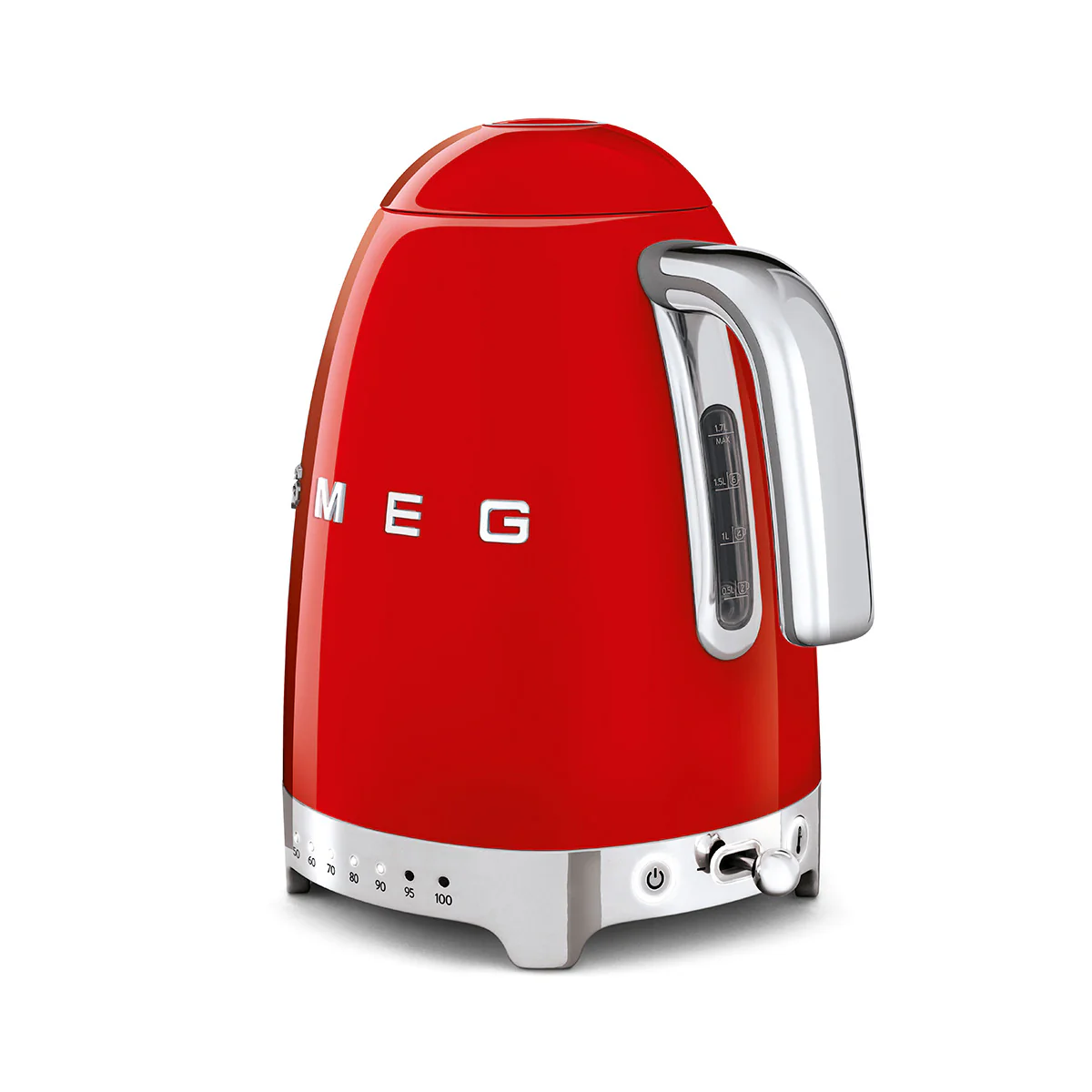 Smeg KLF04RDUK Retro Style 1.7L Jug Kettle in Red - Image 3