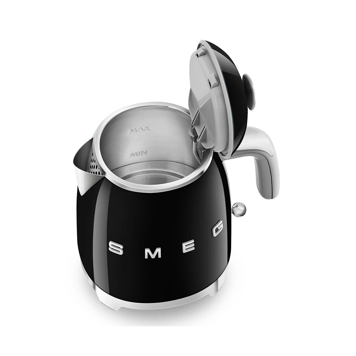 Smeg KLF05BLUK Retro Style Mini Jug Kettle in Black - Image 4