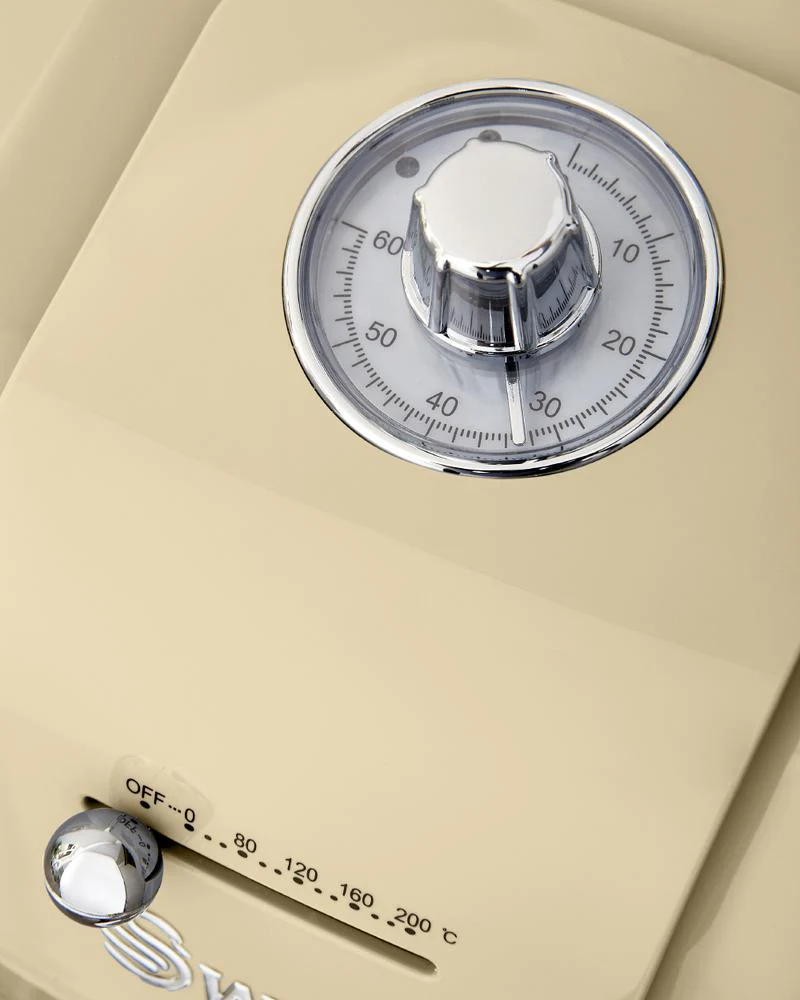 Swan Retro Manual Air Fryer in Cream - Image 3