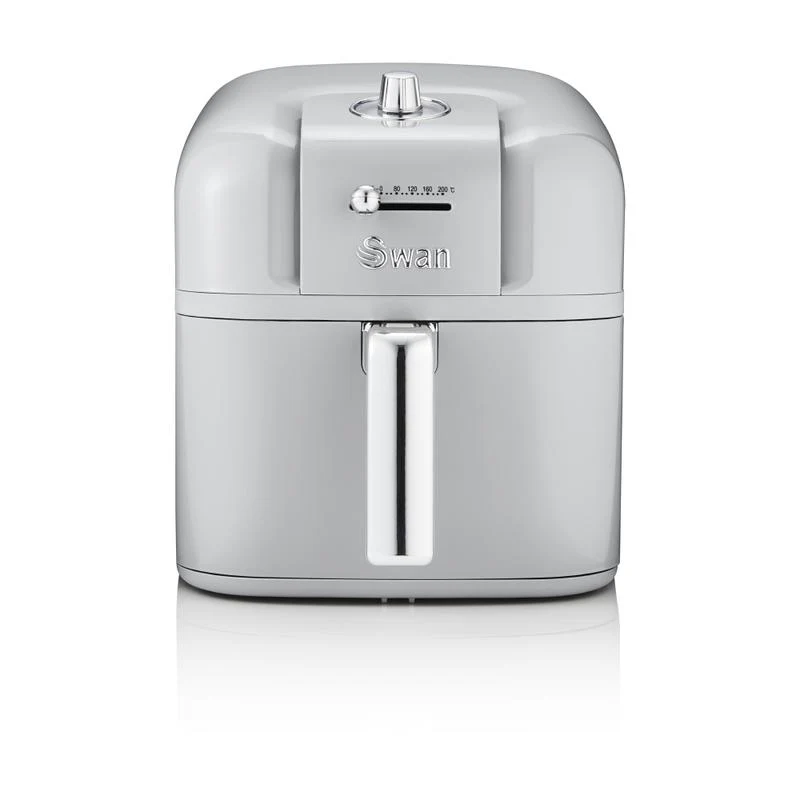 Swan Retro Manual Air Fryer in Grey - Image 2
