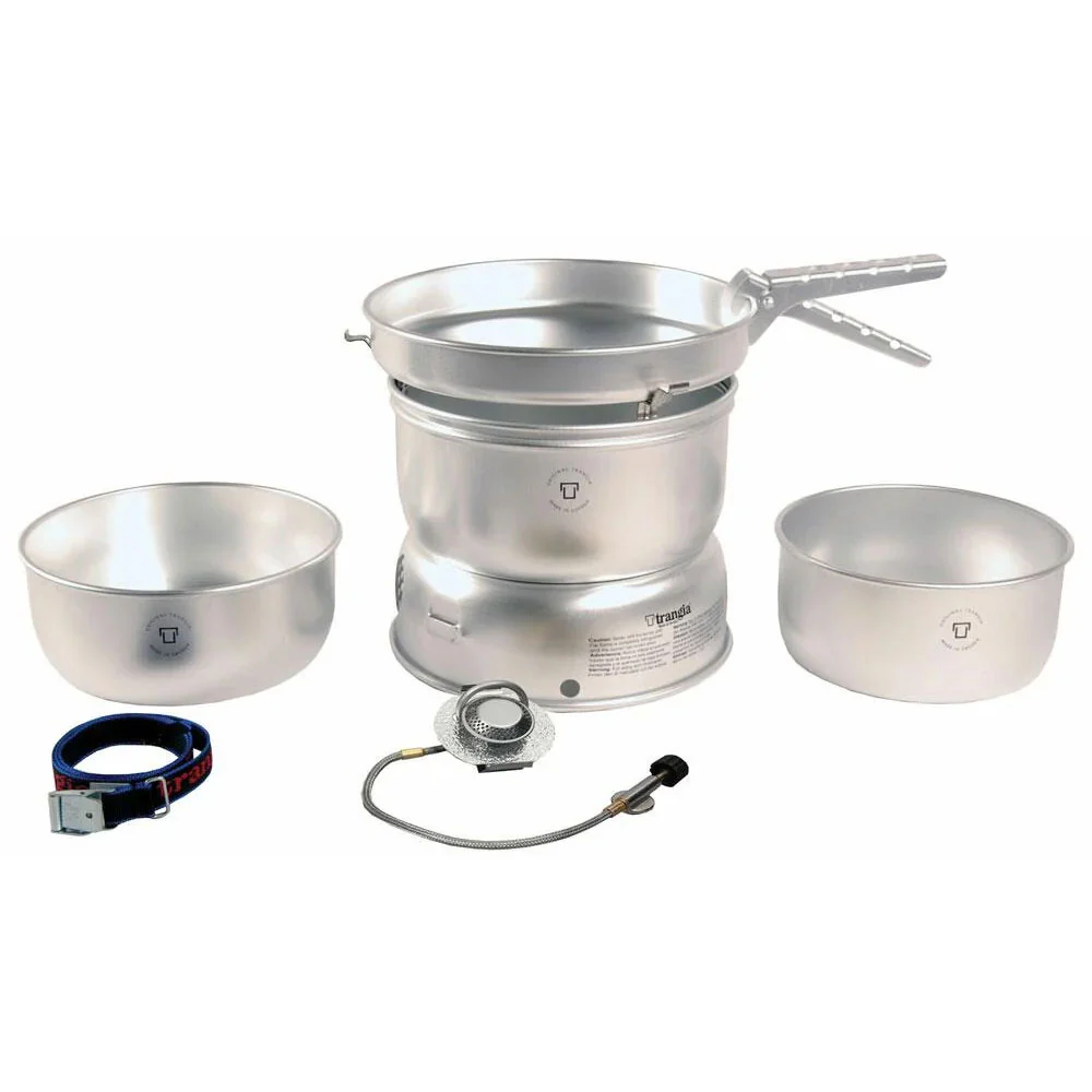 Trangia 25-1 GB Stove Alloy Pans with Gas Burner