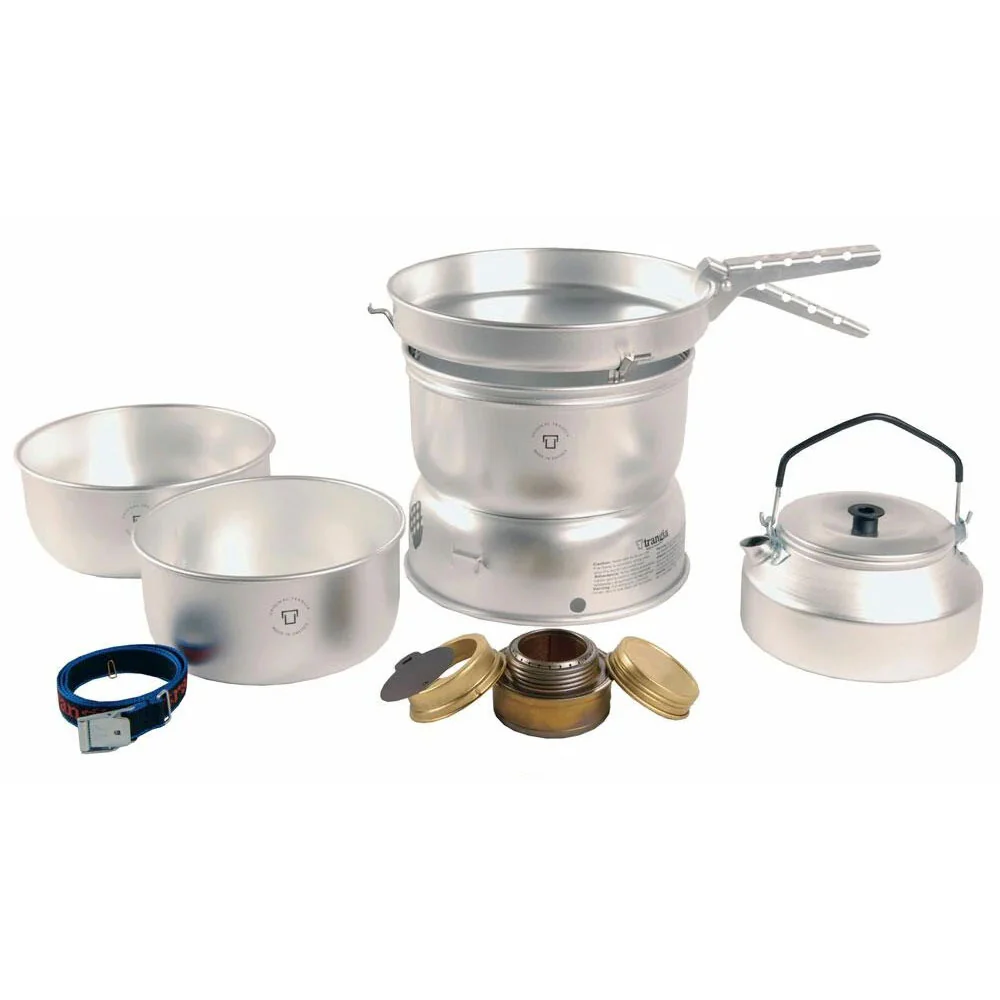 Trangia 27-2 Stove Alloy Pans & Kettle with Spirit Burner