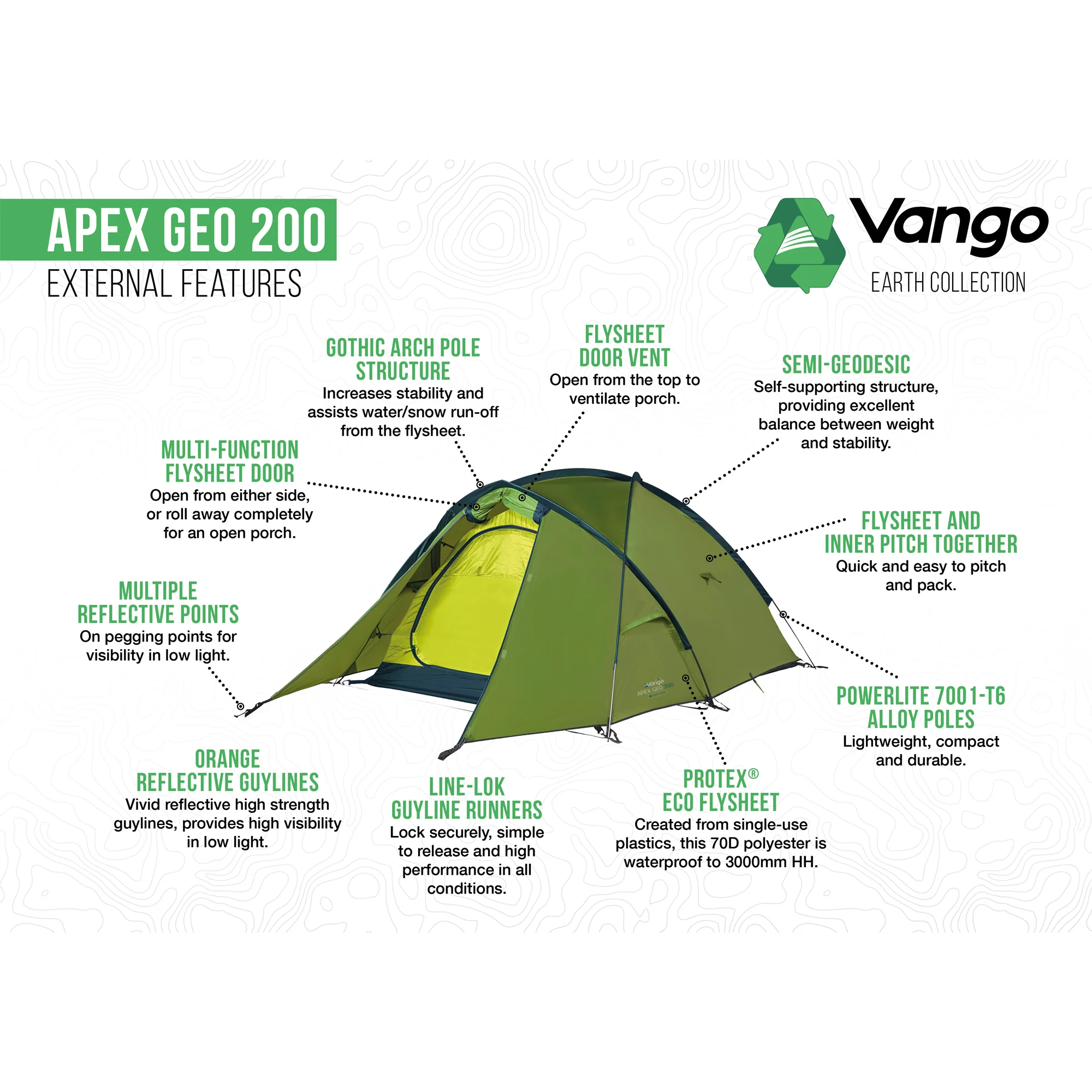 Vango Apex Geo 200 2-Person Tent - Image 4