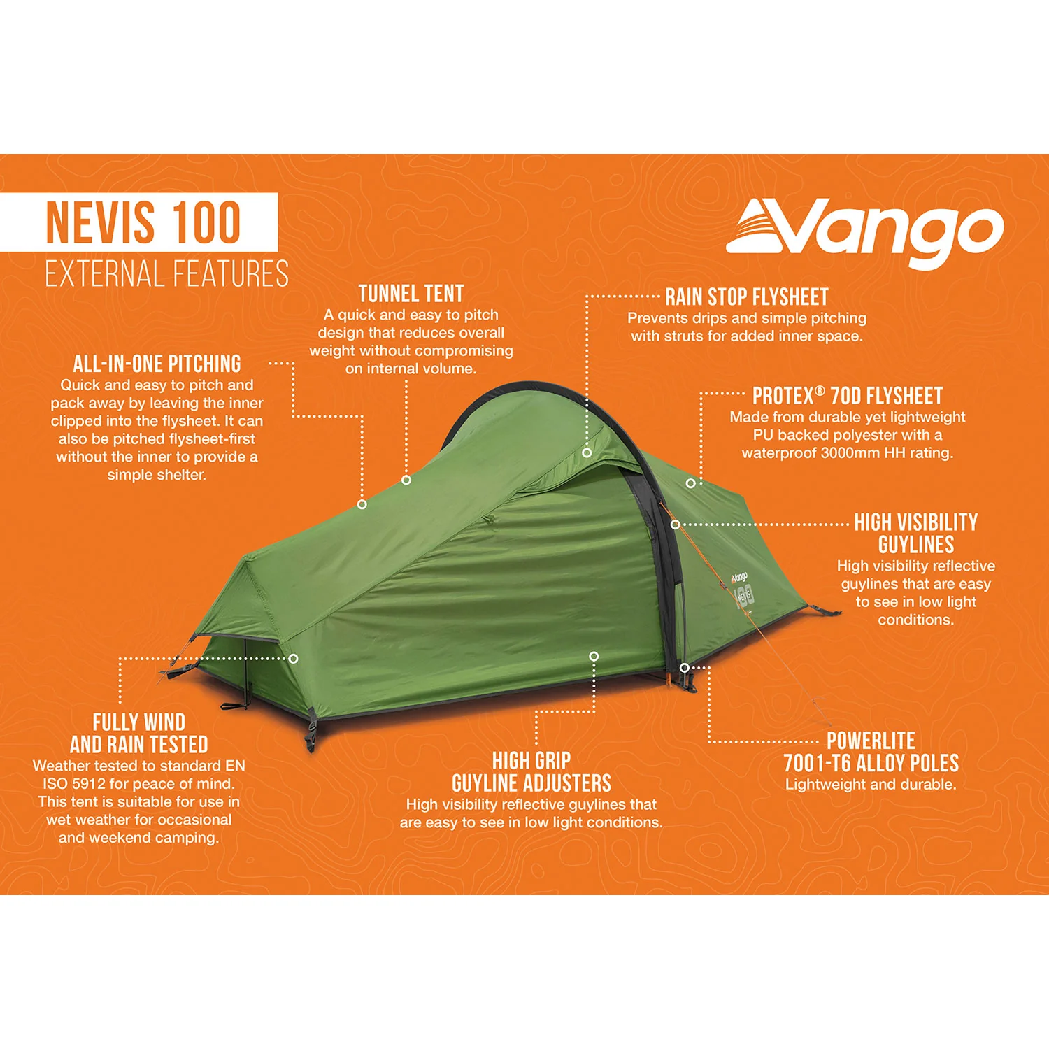 Vango Nevis 100 Solo Backpacking Camping Bundle - Image 7