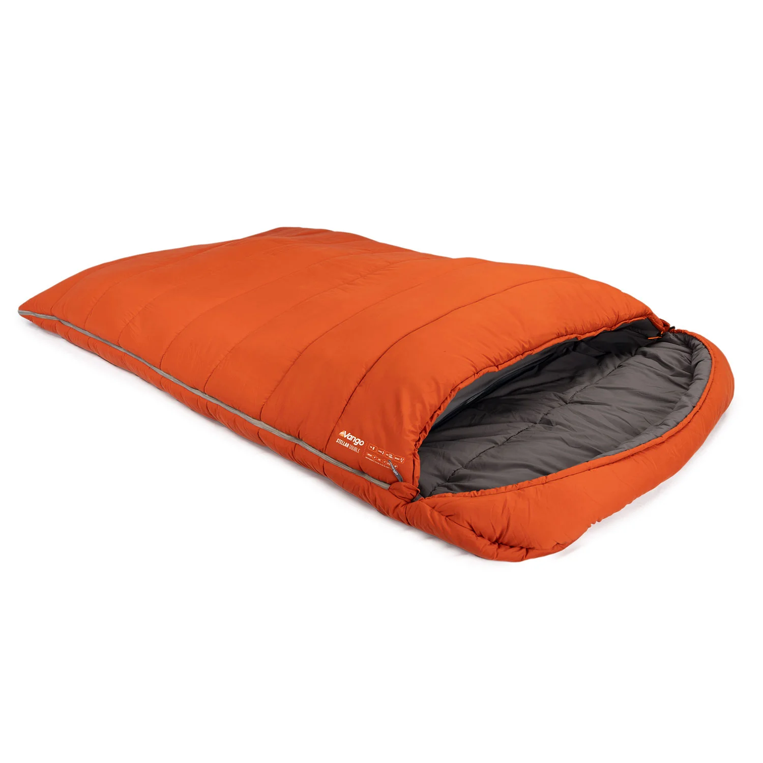 Vango Stellar Double Sleeping Bag - Harissa - Image 4