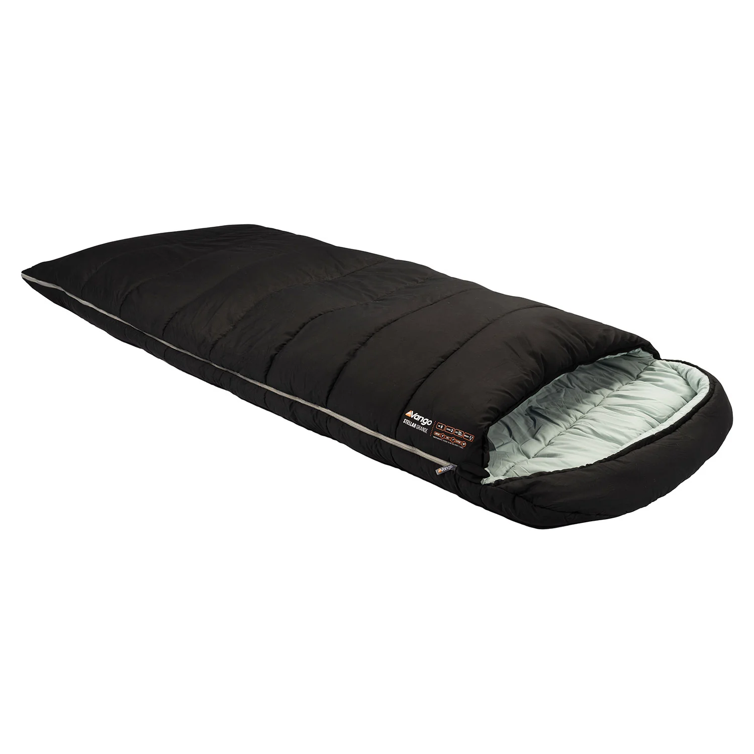Vango Stellar Grande Sleeping Bag - Black - Image 4