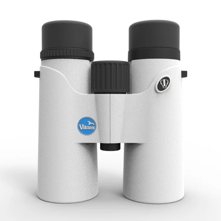 Viking Badger 10x42 Binoculars - White - Image 9