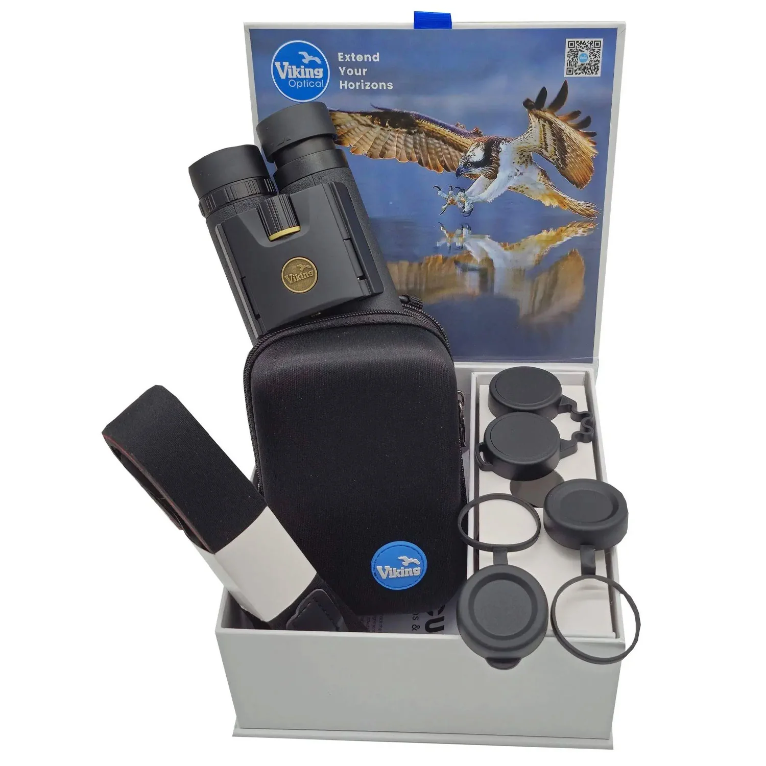 Viking Osprey ED 10x25 Compact Binoculars - Image 5
