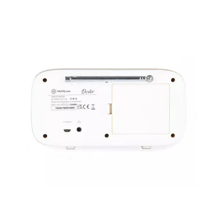 VQ Dexter Portable DAB/FM Radio in Oak - Image 4