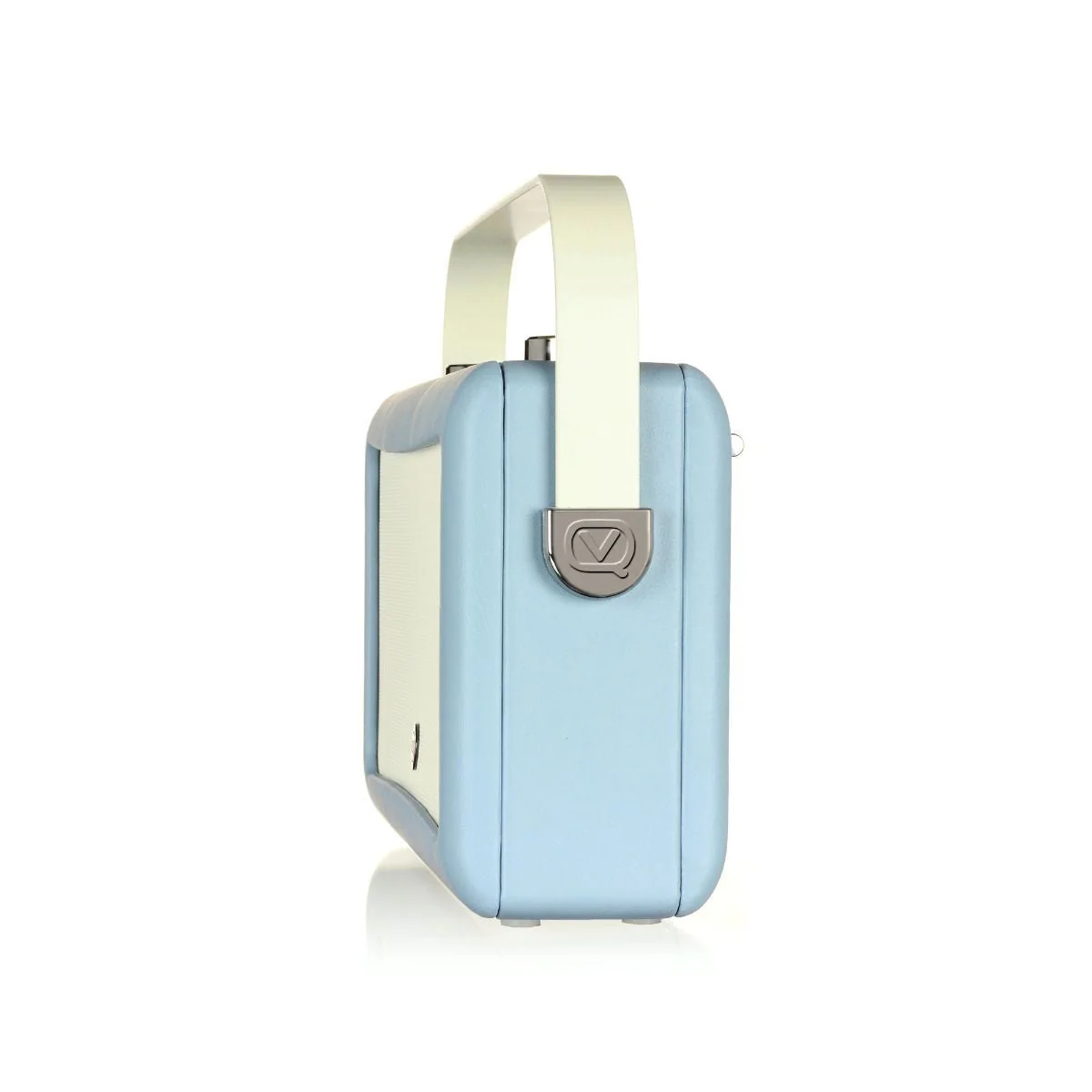 VQ Hepburn Mk II Portable DAB+/FM Radio & Bluetooth Speaker with Rechargeable Battery Pack in Blue - Image 3