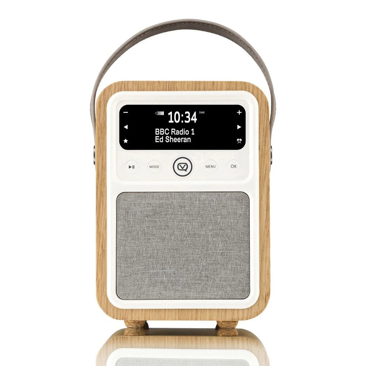 VQ Monty Portable DAB+/FM Radio & Bluetooth Speaker in Oak