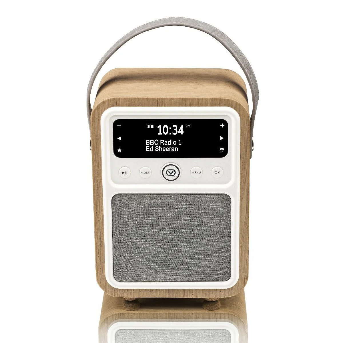VQ Monty Portable DAB+/FM Radio & Bluetooth Speaker in Oak - Image 5