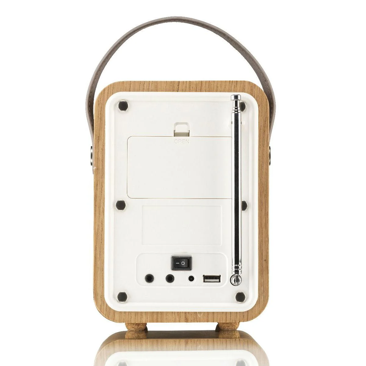 VQ Monty Portable DAB+/FM Radio & Bluetooth Speaker in Oak - Image 6