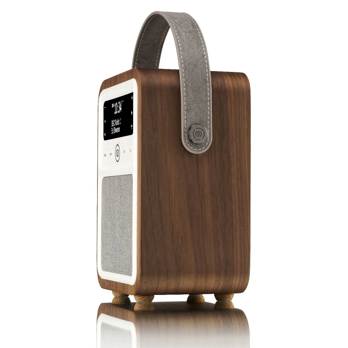 VQ Monty Portable DAB+/FM Radio & Bluetooth Speaker in Walnut - Image 4