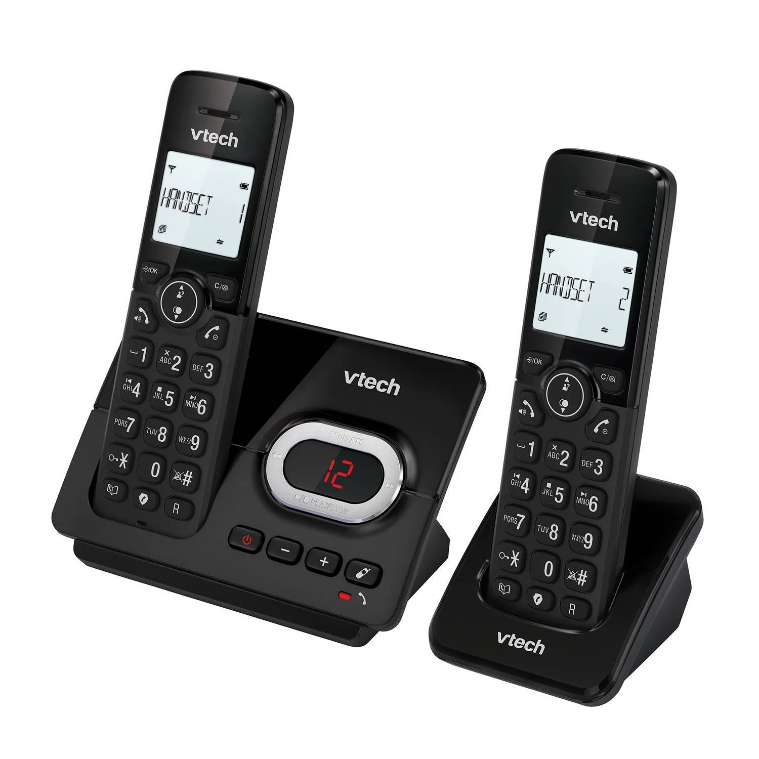 VTech CS2051 DECT Cordless Telephone with Answering Machine, Twin Handset - Image 3