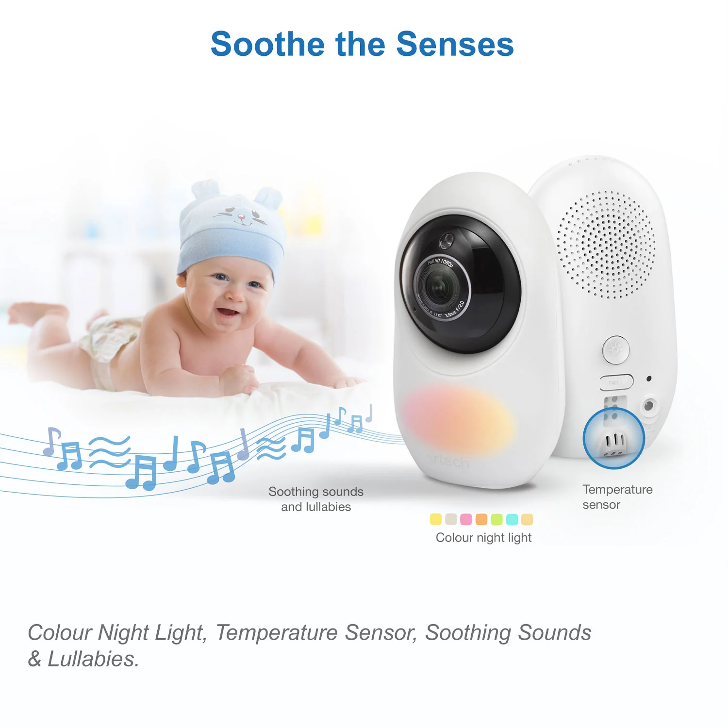 VTech RM2751 2.8" Smart Video Baby Monitor - Image 17