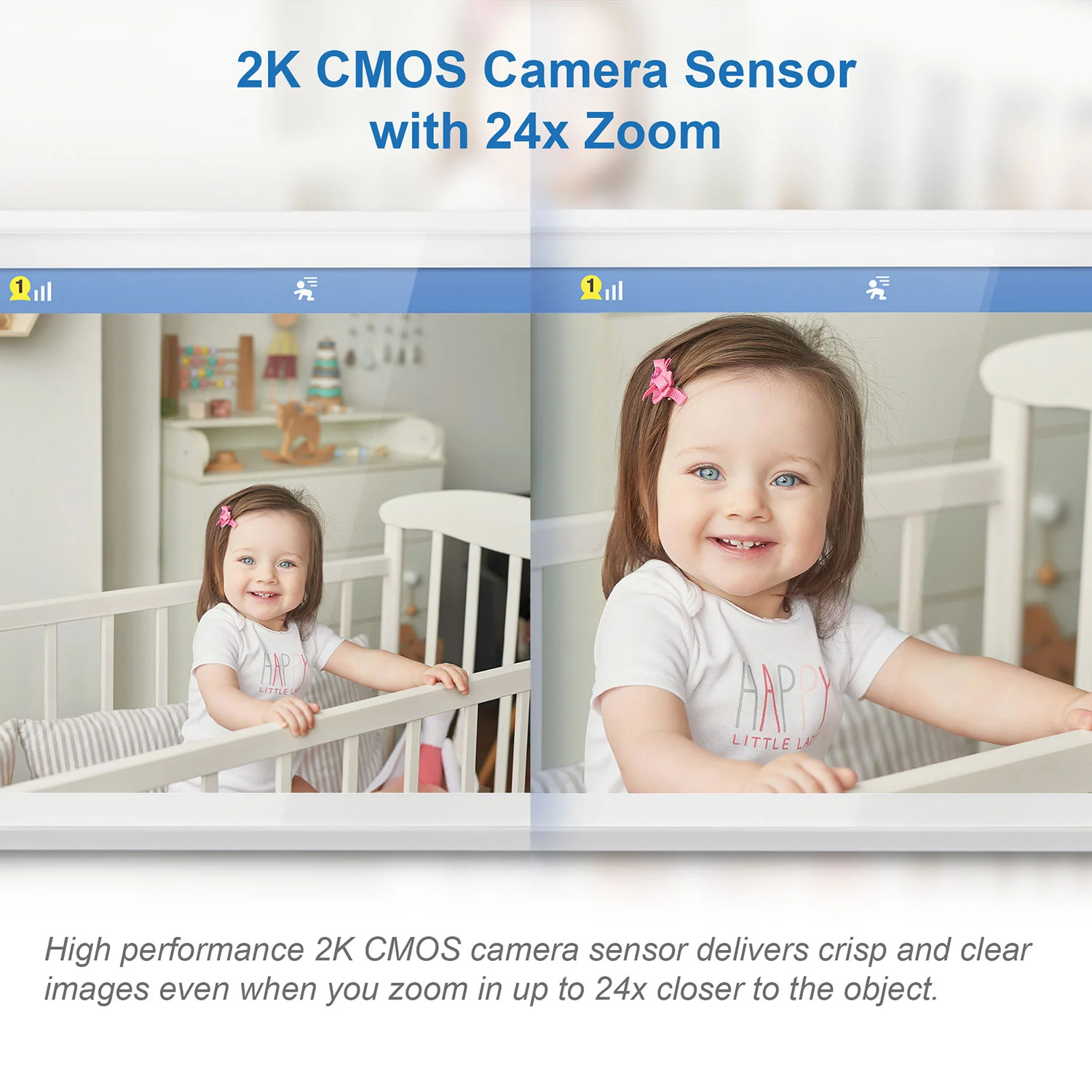 VTech RM5766HD 5" Smart Video Baby Monitor - Image 8