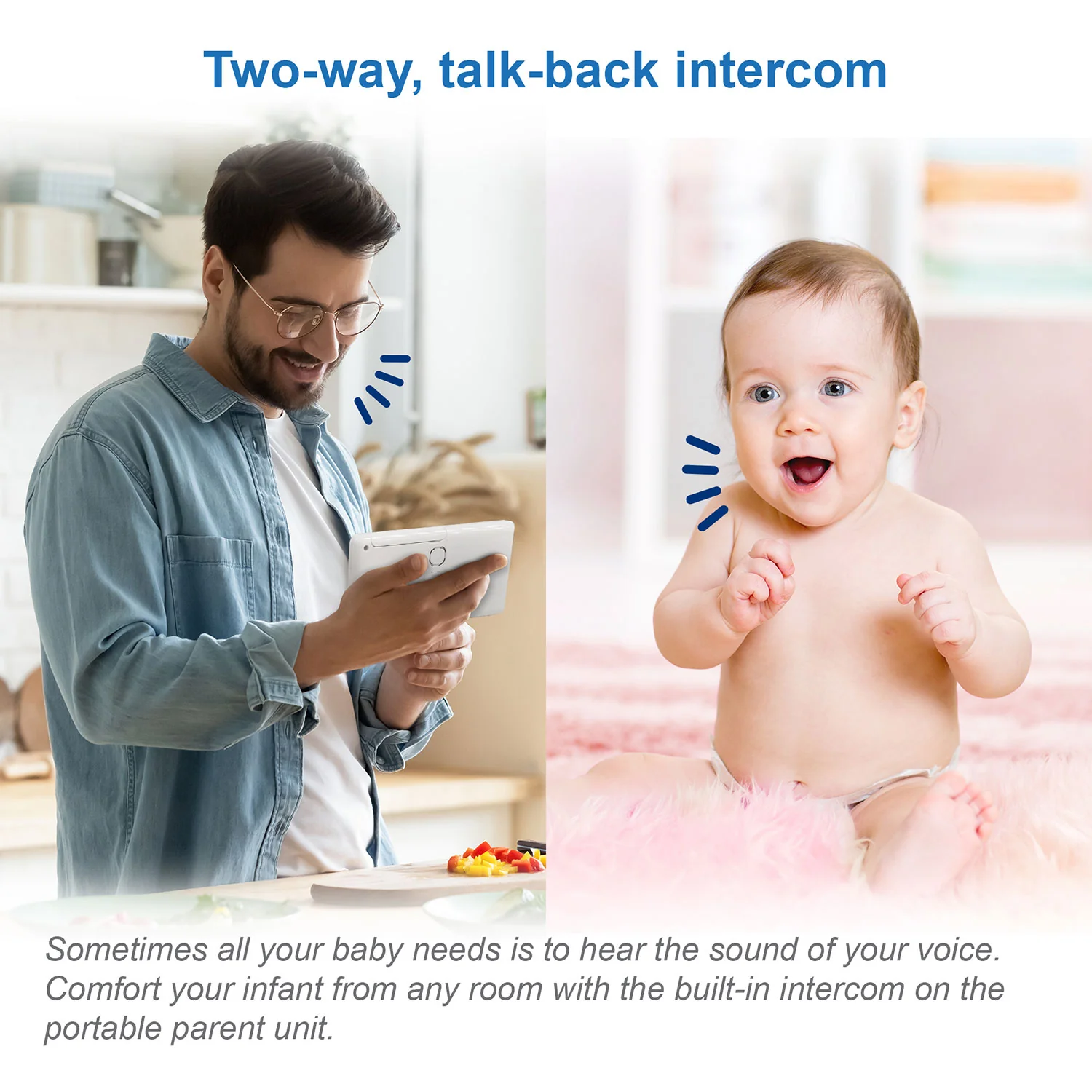VTech RM7767HD 7" PTZ Smart Video Baby Monitor - Image 12