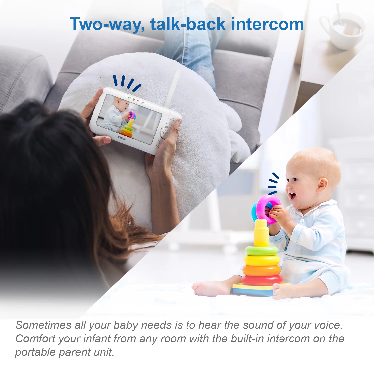 VTech VM5463 5" Digital Video Baby Monitor - Image 16