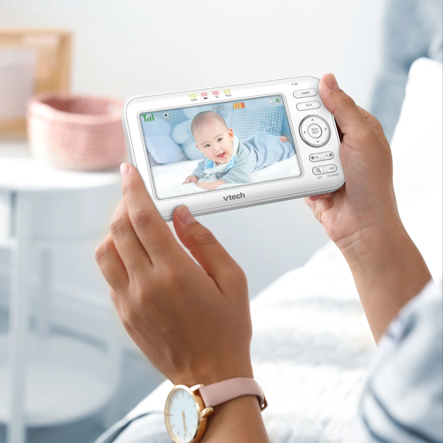 VTech VM5463 5" Digital Video Baby Monitor - Image 7