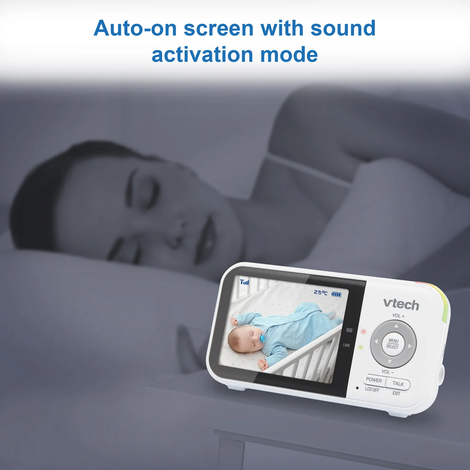 VTech VM819 2.8" Digital Video Baby Monitor - Image 16